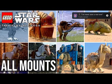 I've Never Seen A Real One! Trophy (Ride All Creatures / Mounts) - LEGO Star Wars The Skywalker Saga