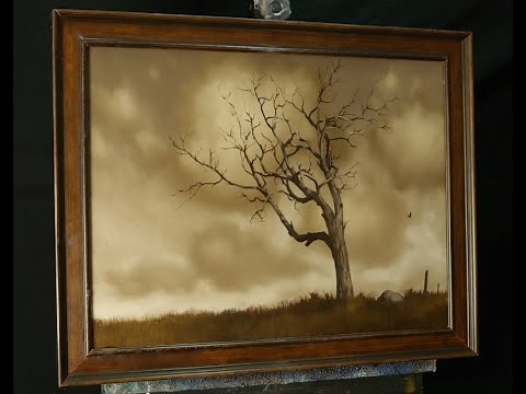 Alone - A full length landscape oil painting lesson with Tim Gagnon