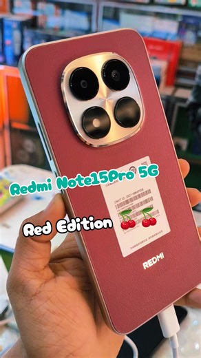Redmi Note 15Pro 5G Red Edition: Unmatched Performance