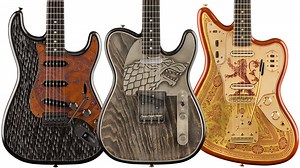 Fender unveils 3 jaw-dropping Game of Thrones Custom Shop guitars