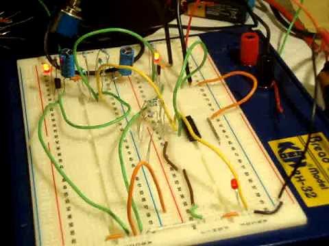 Electronics 17 : Clock Triggered D Flip Flop Using Astable Multivibrator