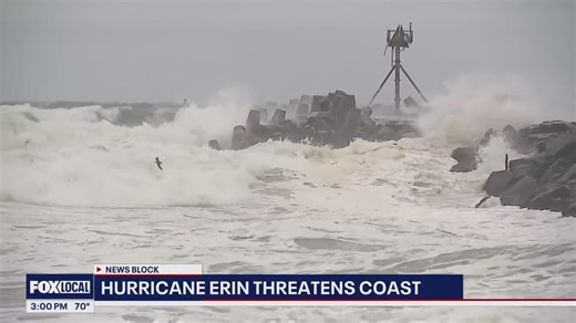 NY News Update: Hurricane Erin: Timeline, impacts, Sandy comparison | FOX 5 NY News Block