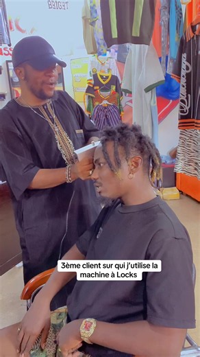 Machine à locks : 3ème client – démonstration à Douala