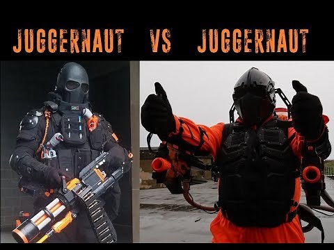 Nerf Juggernaut vs Juggernaut