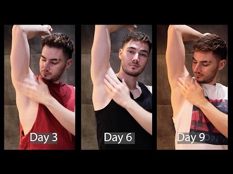 MEN Permanent Armpit Hair Removal in two weeks without pain