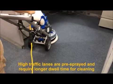 Commercial Carpet Cleaning Live Demo!
