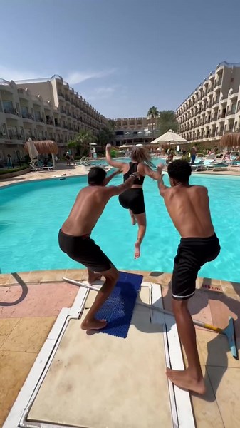 Fun Day in Hurghada: Animation, Music, and Challenges