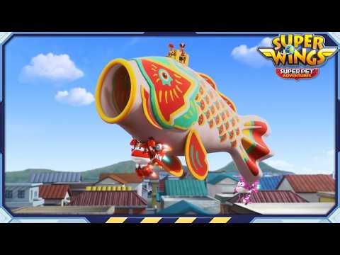 Superwings | S7 Highlight | Flying Fish Frenzy and more | Super Pet Adventures | Ep.34~36