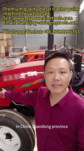 Premium quality diesel tractor puller machine, cable pulling winch for wholesale.
