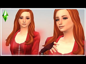 Wanda Maximoff [Marvels' Wandavision] : Create a Sim I Sims 4