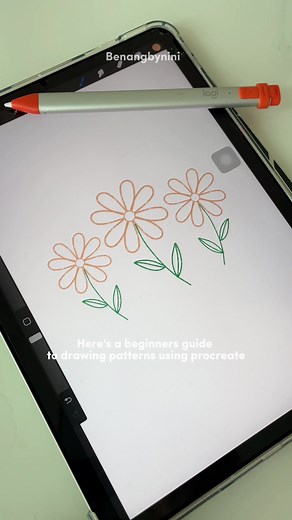 Drawing Embroidery Patterns Using Procreate: A Beginner's Guide