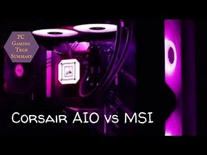 128 fins/inch Corsair H100i Elite Cappelix 240 AIO vs MSI MAG Coreliquid CPU Coolers 120R 240R 360R