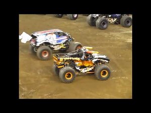 Monster Jam, 2014, East Rutherford NJ, Metlife Stadium, 6/14/14 (Full Show)