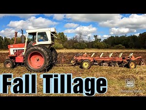Fall Tillage/Plowing/Discing/Cultivating with International 1066/Hay Delivery