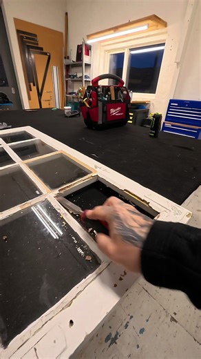 Small window Repair 🤙 #glazier #viral #repair #fyp #window