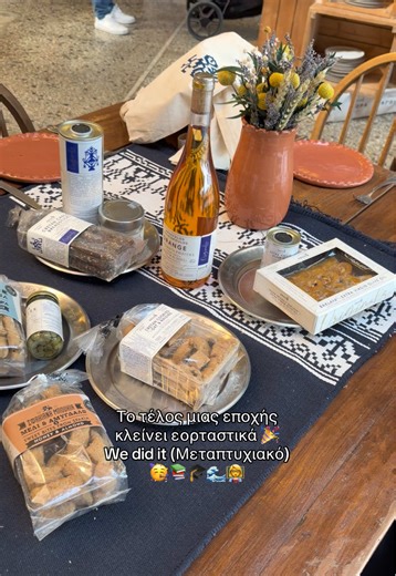 Και λίγο πριν την Σαρακοστή και το μεγάλο στάδιο των αρετών, ένας άλλος αγώνας οικογενειακός φτάνει στο τέλος του. Η τελευταία εξεταστική του μεταπτυχιακού ολοκληρώθηκε. Σας ευχαριστώ όλους για τις ευχές και τις προσευχές σας! Κλείνοντας αυτό το κεφάλαιο στην ηλιόλουστη Θεσσαλονίκη και με θέα τη θαλάσσα στο Έργον Αγορά, σας εύχομαι καλό πνευματικό αγώνα γιατί τελικά όποια επίγεια επιτυχία κι αν έχουμε, μόνο η πνευματική προκοπή οδηγεί στη σωτηρία! ΚΑΛΗ ΣΑΡΑΚΟΣΤΗ! #σαρακοστη #νηστεία #χριστιανισμ