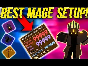 *NEW* BEST MAGE BUILD IN KINGS CASTLE! (ROBLOX DUNGEON QUEST)