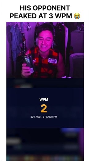 2 WPM in a Type Racer Duel? Streamer Can’t Believe It