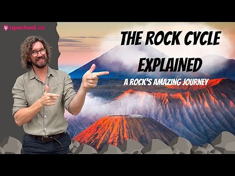 The Rock Cycle Explained – A Rock’s Amazing Journey Through Time! | ‪@upschoolofficial‬