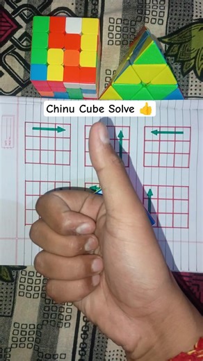 Rubik's Cube Solve 6 Moves New Trick Part -23 👍🥰