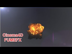 FumeFX Cinema 4D - Explosion (Easy)