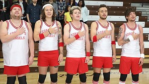 One Direction Guys Play Dodgeball with James Corden! (Video)