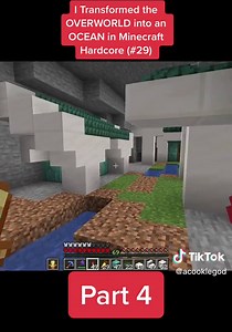 Building an Underwater Society in Minecraft Hardcore