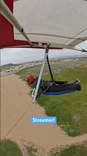 Landing at Fort Funston #hanggliding