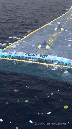 The Ocean Cleanup op TikTok