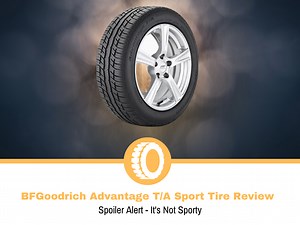 BFGoodrich Advantage T/A Sport Tire Review and Rating | Tire Hungry