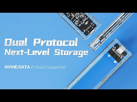 ORICO M.2 SSD Enclosure | NVMe/SATA Protocol Supported