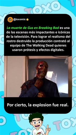 Esta es es una de las escenas más impactantes e icónicas de la televisión... #curiosidades