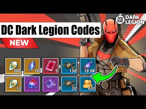 DC DARK LEGION CODES REWARDS | REDEEM CODE DC DARK LEGION | DC DARK LEGION TIPS