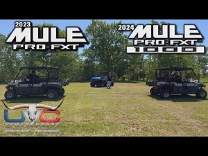 THE ALL NEW 2024 KAWASAKI MULE PRO-FXT 1000 | HOW DOES IT COMPARE