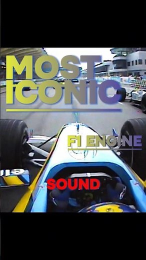 THE SOUND OF A FORMULA 1 V10🏎 #f1 #formula1 #automobile #engine