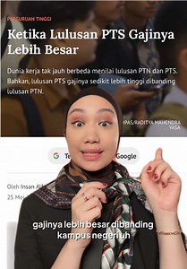 Gaji Lulusan PTS vs PTN: Apakah Lulusan Swasta Gajinya Lebih Tinggi?