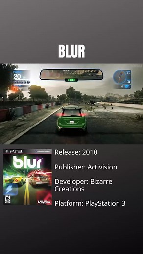 Blur: O Jogo Que Transformou o PS3 em Diversão