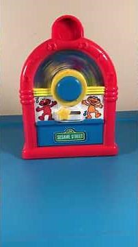 Vintage 1994 Sesame Street Jukebox by TYCO - No Coins - Plays Music SEE VIDEO