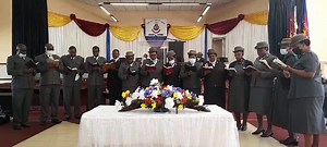 9.5K views · 438 reactions | Officers sing, "I'll gird on the Armour" (Song 287) for all candidates. Be blessed and sing along | The Salvation Army Zimbabwe | Facebook
