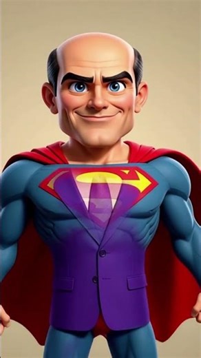 Superman’s Crazy Makeover: Turning Into Lex Luthor?! 🤣