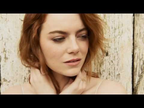 Rolling Stone Photoshoot Behind The Scene - Emma Stone