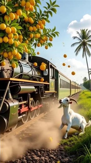 "Train vs Lemon Tree 😭 | Heart Touching Story for Kids & Family" #shorts #shortsfeed #cartoonstory