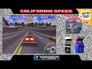 California Speed - Arcade [Longplay]