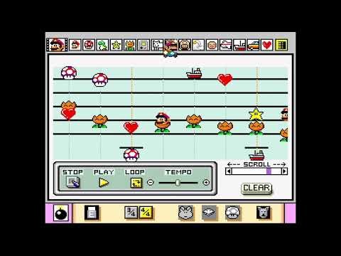 Mario Paint Music - Poker Face by Lady Gaga