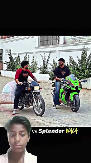 ZX10R vs Splendor 😱🔥