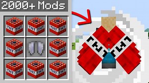 Minecraft, but I downloaded 2000+ mods