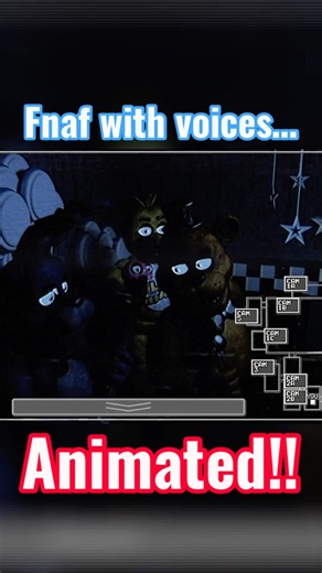 FNAF with Voices… [Animated] | Five Nights at Freddy’s | Blender Animation