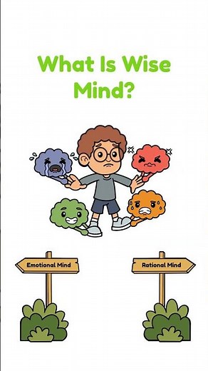 What Is Wise Mind? - Wise Mind DBT Skill-Mindfulness Skills For Kids-Teens #wisemind #dbtskills