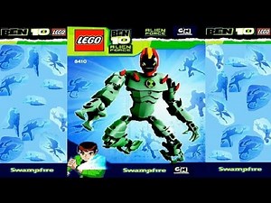 Lego Ben 10 Alien Force Swamp Fire 8410 Лего Бен Тен Инопланетная Сила Пламенный