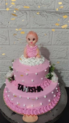 cake design for baby girl #original